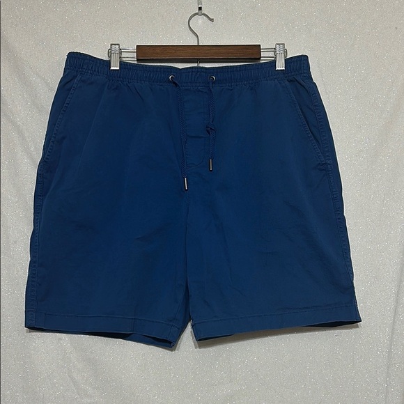 Men's Blue Casual Shorts - Picture 1 of 3